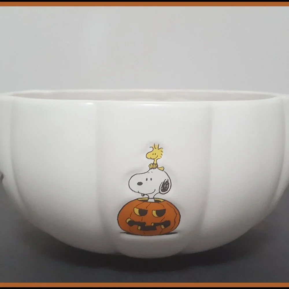 NEW Williams Sonoma PEANUTS Snoopy Candy Bowl 9